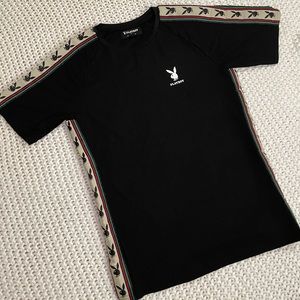 Playboy x Pacsun Logo Tape Tee